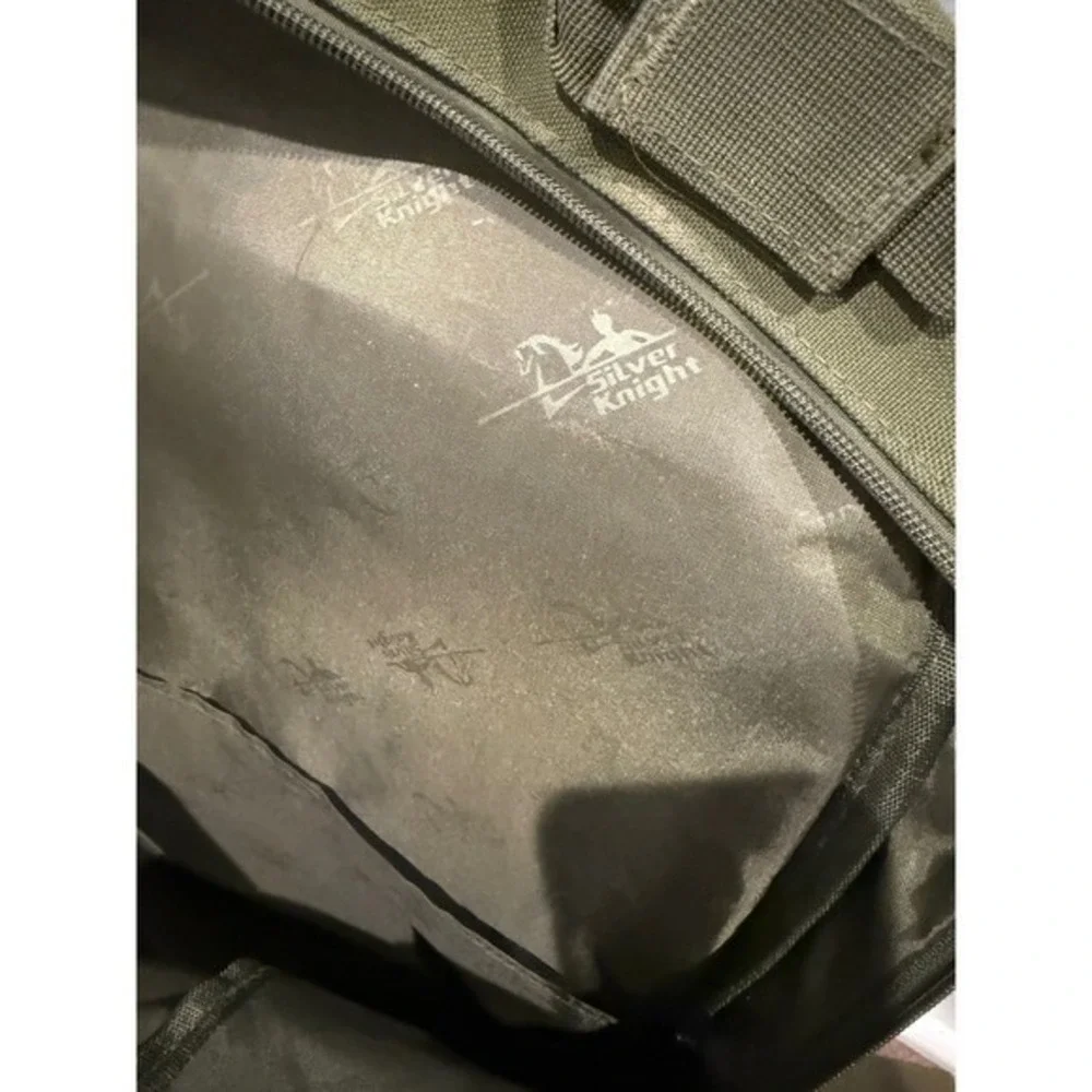 YINQISHI Olive Green Tactical Backpack Military Style Multiple‎ Pockets Durable